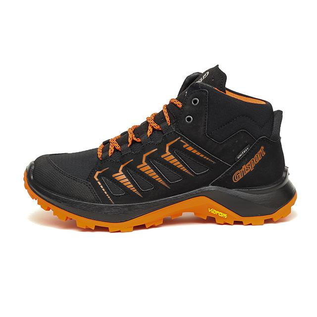 Ghete Grisport Birunite Negru - Black/Orange - imagine 7